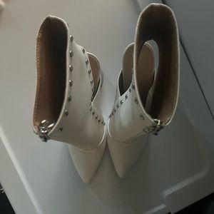 new wild diva booties with heel out